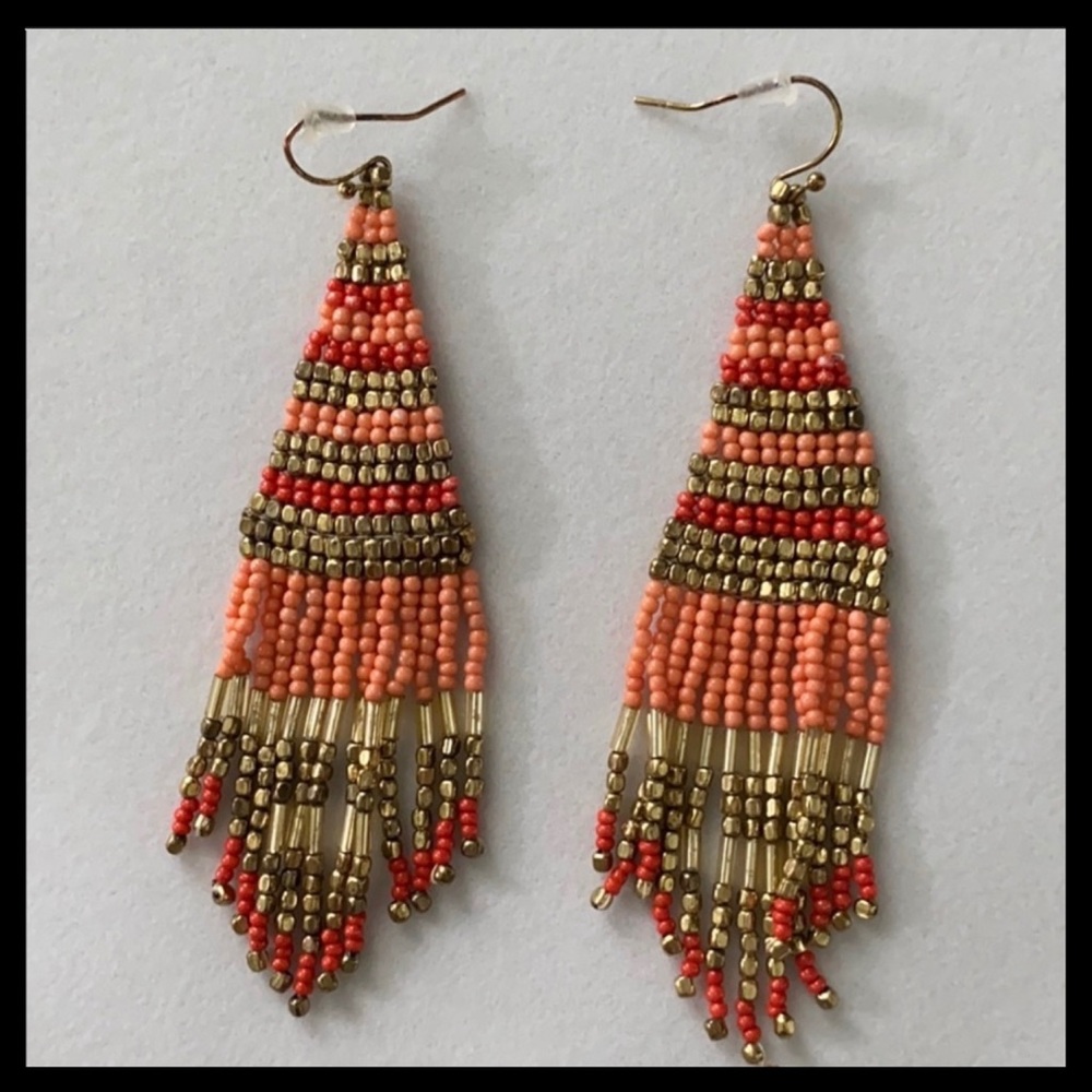 Boho Beaded Earrings